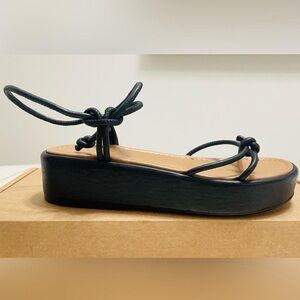 FLATTERED Leather Platform Sandals Size EU 37 BNIB✨Pristine